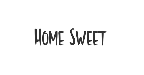 Home Sweet Home font thumb